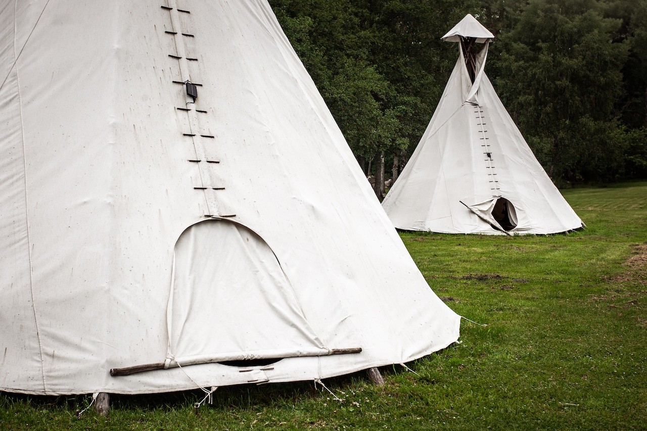 Tipi palapinės